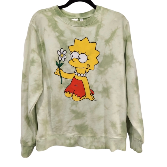 The Simpsons Crewneck Graphic Sweatshirt - Picture 1 of 5